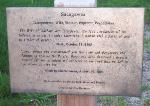 Sacagawea Statue Plaque, Netul Landing