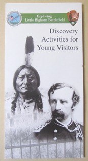 Front cover of the discover activities for young visitors.