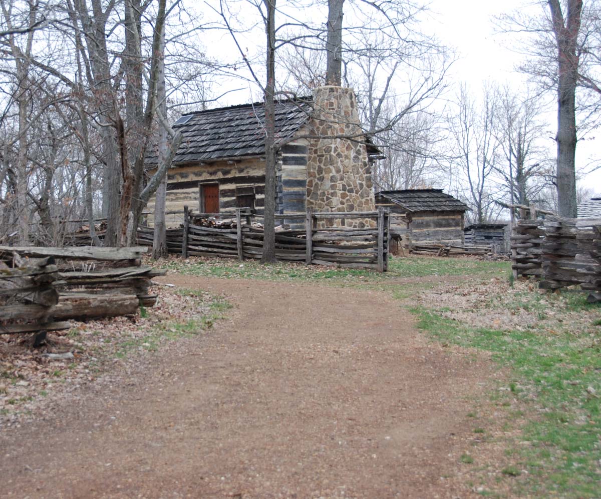 trail to cabin