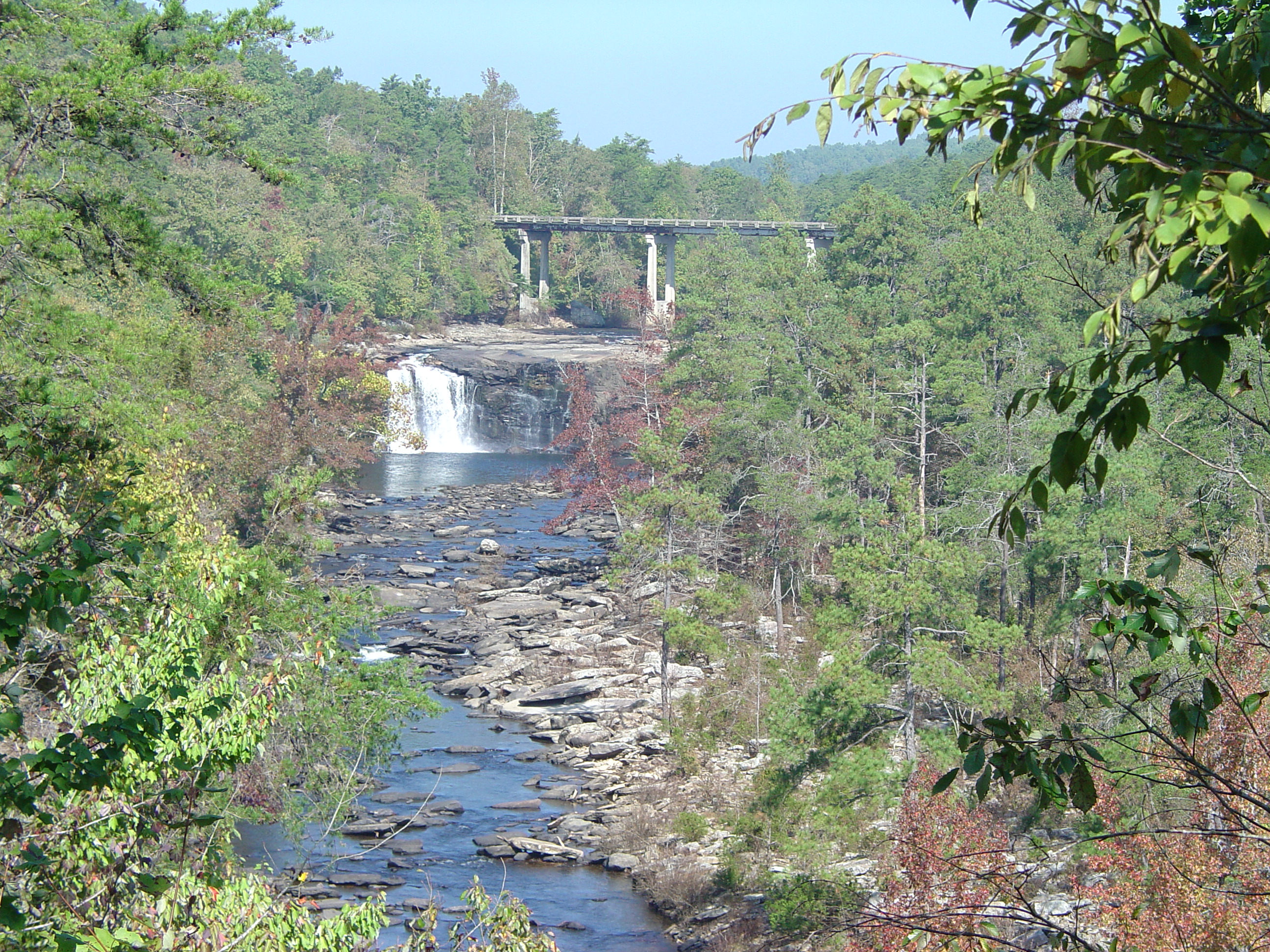 Little River Falls Boardwalk Little River Canyon National Preserve (U