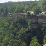 View of Wolf Creek Overlook from Canyon View Overlook
