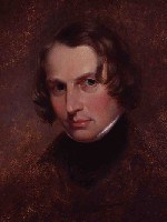 Portrait of Henry Wadsworth Longfellow by Cephas Thompson, 1840.
