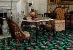 Furniture and objects in the Longfellow Parlor.