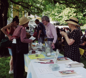 Volunteers at Longfellow House - Washington's Headquarters National Historic Site.
