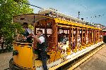 Trolley 4131 Outside the Boott Mill