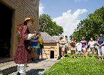 A Costumed Ranger at Francis Gate