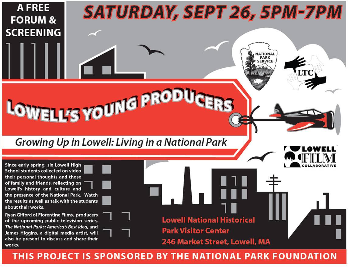 Lowell's Young Producers Forum Poster