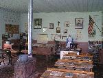 Interior of Hamlin School, Maine Acadian Village