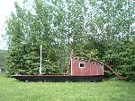 Boat at Allagash Museum