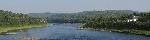 panoramic view of river