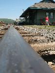 RR track and station