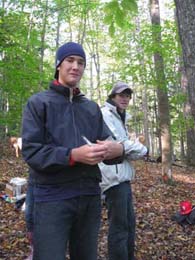 WUHS Students study forest health