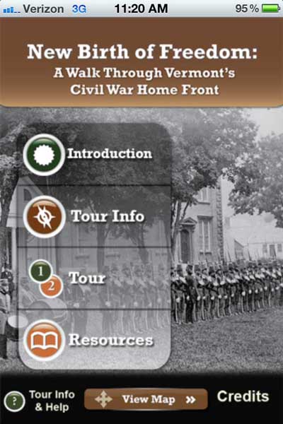 Civil War iphone app 