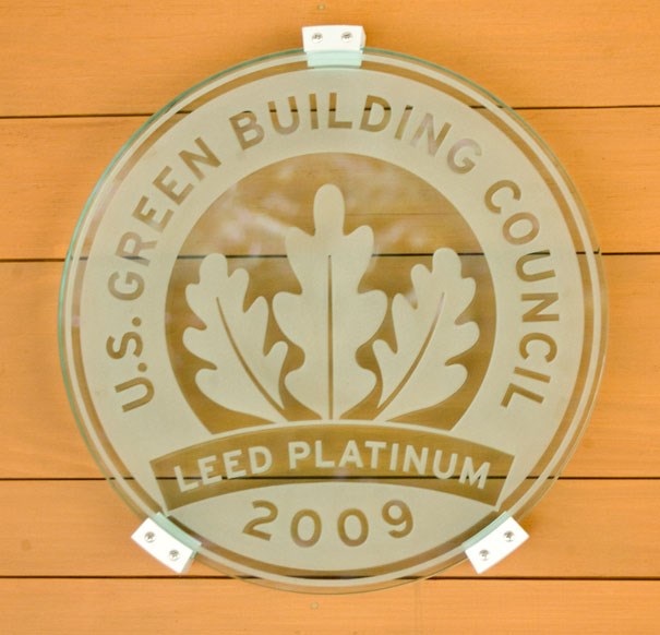 Forest Center LEED Platinum certified building