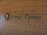 Carved letters on exterior wood