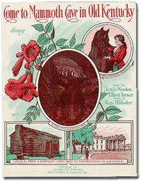 Cover of sheet music -