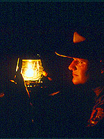 Ranger with lantern