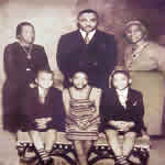 Portrait of King family.