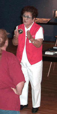 Docent Rose Kitihara