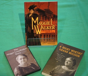 Books and DVD about Maggie L. Walker