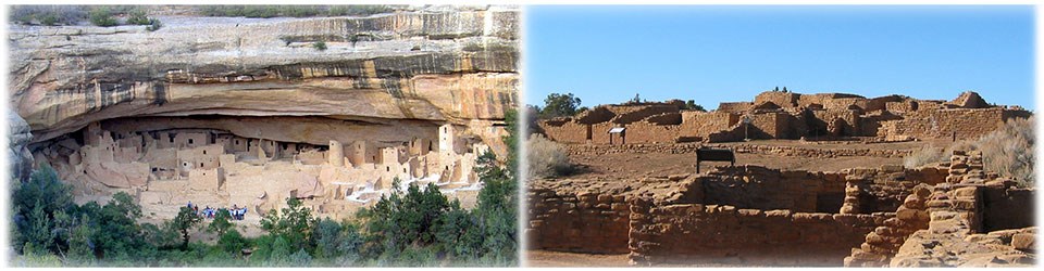 Cliff Dwelling and Mesa Top sites