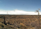 View of mesas and canyons to the southwest from dust monitoring webcam