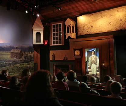 The Road to Revolution multimedia theater The Road to Revolution multimedia theater