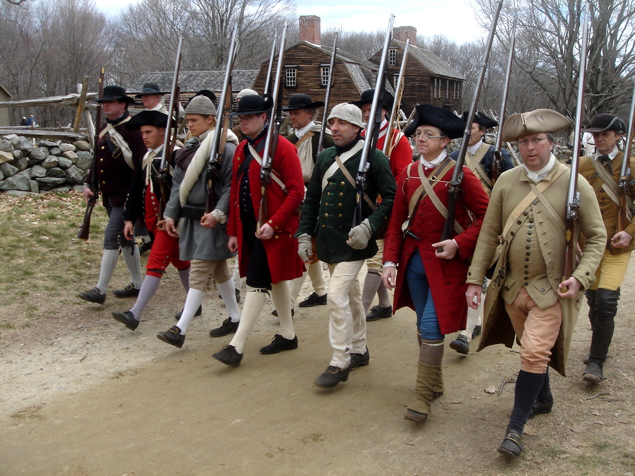 Colonial Militia Man