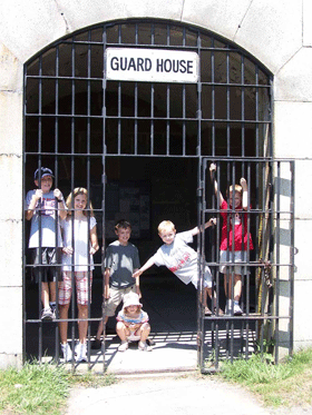 The Guard House at Fort Warren, Georges Island
