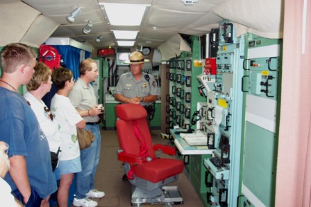 Visitors on ranger guided tour of Delta-01