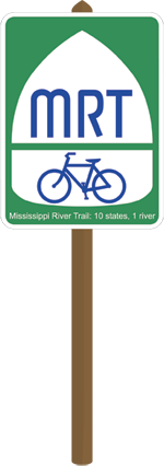 Mississippi River Trail Sign