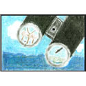 A piece of artwork done by Elowyn Pfeifffer.