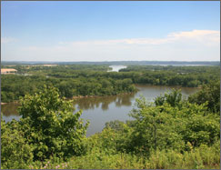Overview of Pine Bend Bluff.