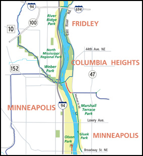 Click for printable version of map and trail notes.