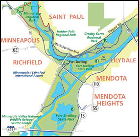 Click for a printable version of map and trail notes.