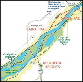 Click for printable version of map and trail notes.