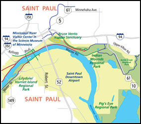 Click for a printable version of this map and trail notes.
