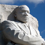 MLK Statue Close Up