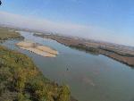Several sandbars upriver of Ponca State Park