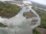 Islands and bars by James River Island