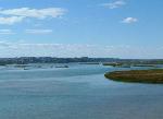 Looking upriver from Chief Standing Bear Bridge