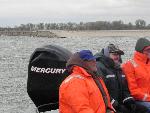 Park stakeholders listen to discussion on river changes