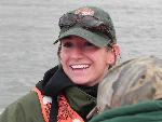 Park Ranger Lisa Yager discusses river ecology