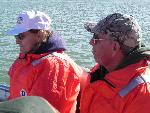 Harry and Linda Walters on 39 Mile Boat Tour