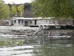Flood damaged home near Verdel, Nebraska