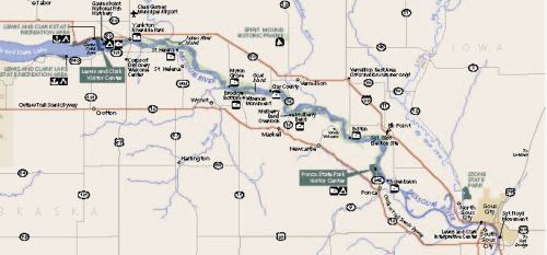 59 Mile reach map