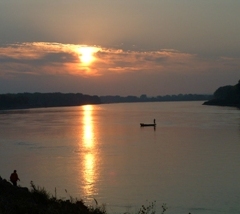 Sunrise on the Missouri National Recreational River