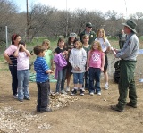 Participants learn about the Hopi Garden
