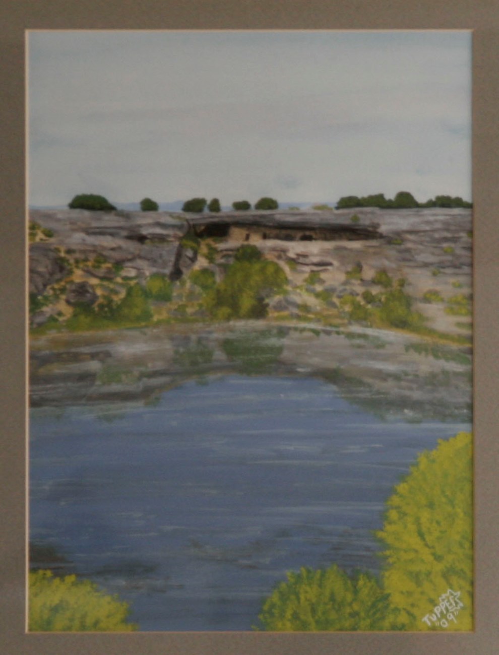 Montezuma Well by the hand of Tupper