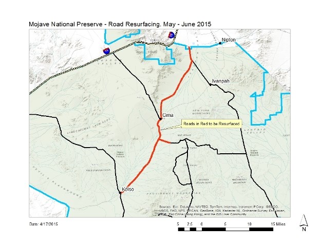 MOJA Roads to be resurfaced may-june 2015
